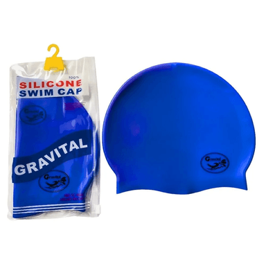 GORRO DE NATACIÓN SILICONA GRAVITAL AZUL
