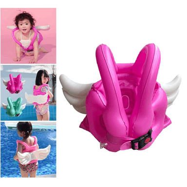 CHALECO FLOTADOR ALAS DE ANGEL ROSADO