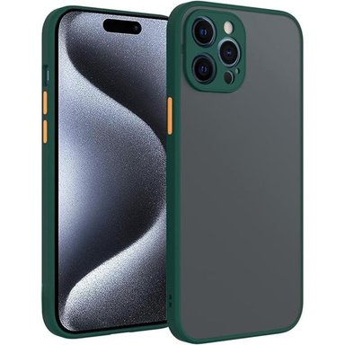 FUNDA PARA XIAOMI REDMI 11 LITE AHUMADO MATE VERDE BOSQUE RESISTENTE - 1