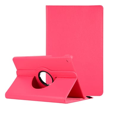 FUNDA PARA HONOR X8 10.1' FLIPCOVER GIRATORIA FUCSIA RESISTENTE - 1