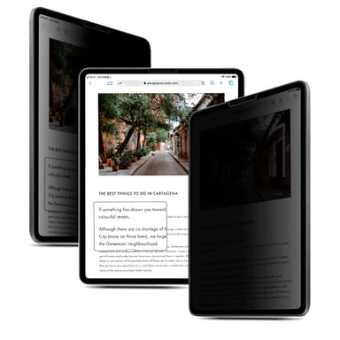 MICA PARA IPAD 2 9.7' - A1395 DE CERÁMICA MATTE ANTIESPIA ANTISHOCK - 3