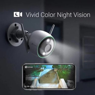 CÁMARA SEGURIDAD EZVIZ H3C WI-FI EXTERIOR 2K CALIDAD - 3