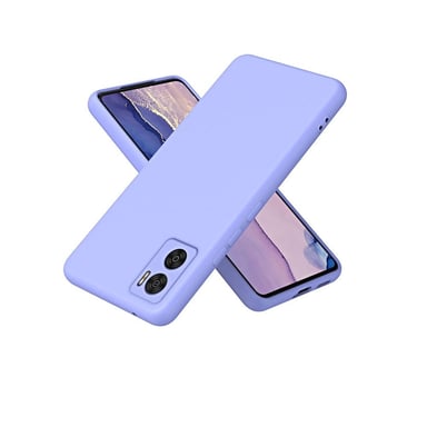 FUNDA PARA MOTOROLA MOTO G24 POWER SOFT FEELING LILA RESISTENTE - 1