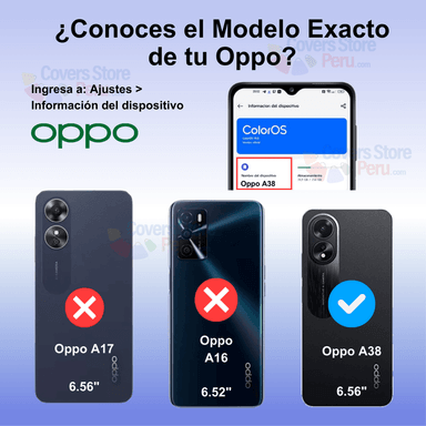 FUNDA PARA OPPO A38 SOFT FEELING ANTISHOCK AZUL RESISTENTE - 2