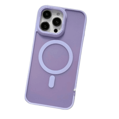 FUNDA PARA IPHONE 16 PLUS MAGSAFE AHUMADO MATE LILA - 1