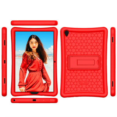 FUNDA PARA XIAOMI PAD 5 11' - SILICONA SOFT ANTISHOCK ROJA - 3