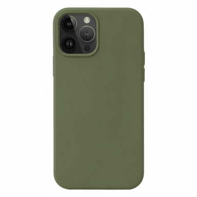 FUNDA PARA IPHONE 11 SOFT FEELING ANTISHOCK VERDE MILITAR - 1