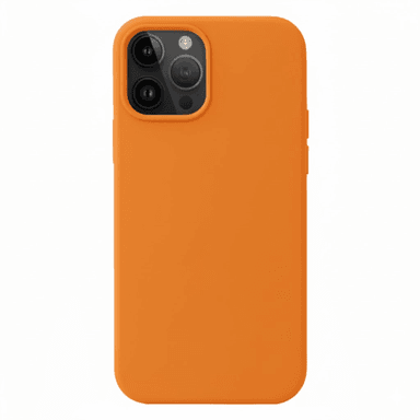 FUNDA PARA IPHONE 12 PRO MAX SOFT FEELING ANTISHOCK NARANJA - 1