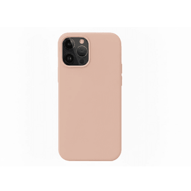 FUNDA PARA IPHONE 12 PRO SOFT FEELING ANTISHOCK ROSA - 1