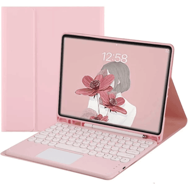 FUNDA CON TECLADO TOUCH IPAD AIR M4 11' ROSA - 1