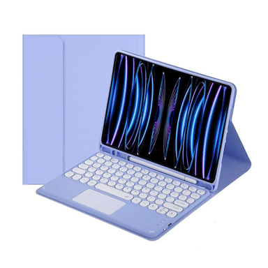 FUNDA CON TECLADO TOUCH XIAOMI REDMI PAD 2 PRO 12.1' LILA - 1