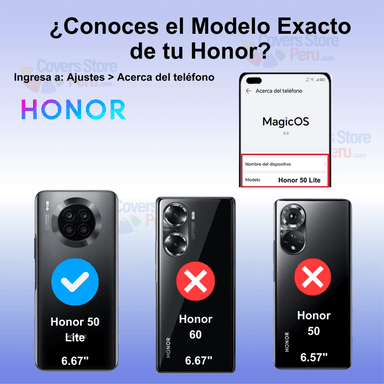 FUNDA CASE PARA HONOR 50 LITE FLIP COVER GUINDA ANTISHOCK - 2