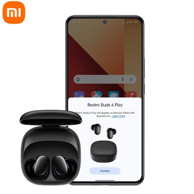 AUDÍFONOS REDMI BLUETOOTH XIAOMI BUDS 6 PLAY BT5.4 36HRS NEGRO - 6