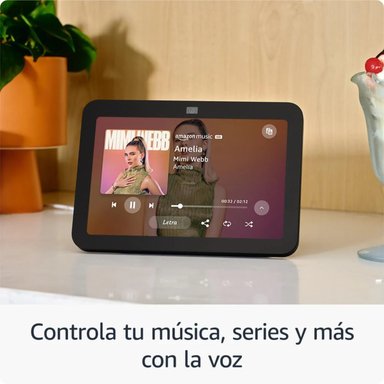PARLANTE INTELIGENTE AMAZON ALEXA ECHO SHOW 8 3RA GEN NEGRO - 4