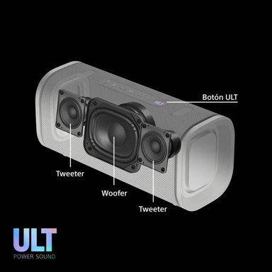 ⁠PARLANTE PARA FIESTA SONY SRS-ULT50 ULT FIELD 5 BLANCO - 10