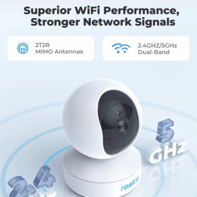 CÁMARA DE SEGURIDAD WIFI REOLINK E1 3MP SUPER HD BLANCO - 7