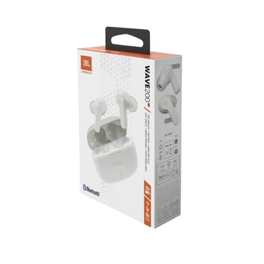 AUDÍFONO JBL WAVE 200 TWS 20 HORAS BLANCO - 6