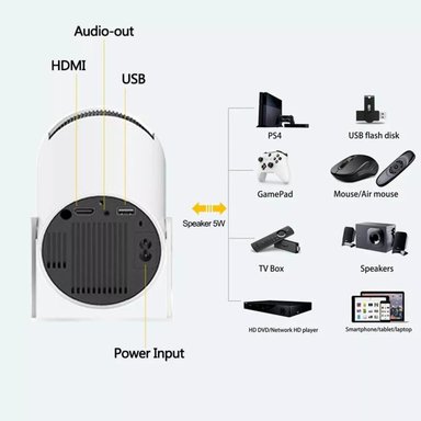 PROYECTOR HY300 SMART 4K ANDROID 11 WIFI BLUETOOTH - 2