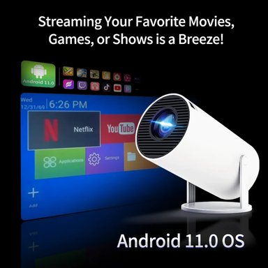 PROYECTOR HY300 SMART 4K ANDROID 11 WIFI BLUETOOTH - 3