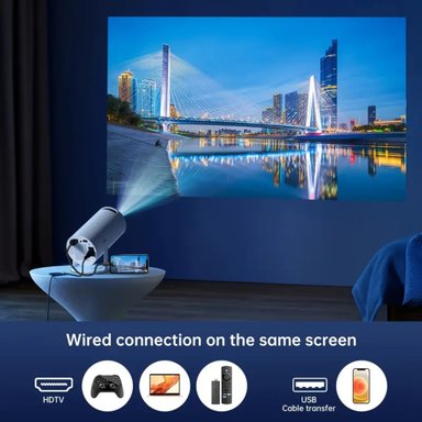 PROYECTOR HY300 SMART 4K ANDROID 11 WIFI BLUETOOTH - 6