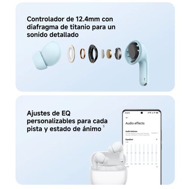 AUDIFONOS BLUETOOTH REDMI BUDS 8 LITE BLANCO - 5