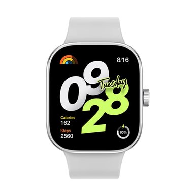 SMARTWATCH XIAOMI REDMI WATCH 4 SILVER GPS LLAMADAS Y MONITOR DE SALUD