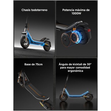 SCOOTER XIAOMI ELECTRIC SCOOTER 6 PRO NEGRO GL - 5