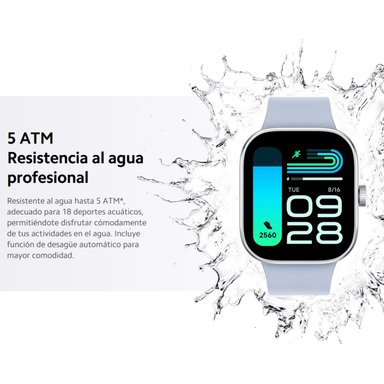 SMARTWATCH XIAOMI REDMI WATCH 4 SILVER + AUDIFONOS XIAOMI REDMI BUDS 6 PLAY BLANCO BT5.4 36HRS - 6