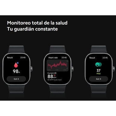 SMARTWATCH XIAOMI REDMI WATCH 4 NEGRO GPS LLAMADAS - 7