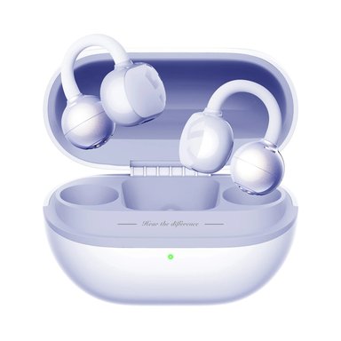 AUDÍFONO SOUNDPEATS POP CLIP BEIGE 30H CON CANCELACION DE RUIDO IPX4 - 1