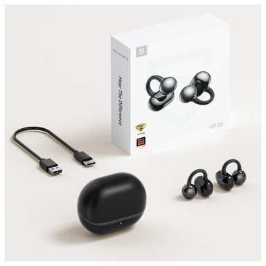 AUDÍFONO SOUNDPEATS POP CLIP PURPURA 30H CON CANCELACION DE RUIDO ENC IPX4 - 10