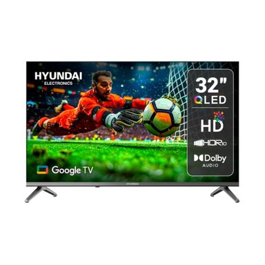 TELEVISOR HYUNDAI QLED HD 32 GOOGLE TV - HYLED3259QG - 1