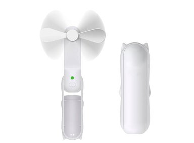 MINI VENTILADOR PORTATIL HOGARMAS MANO PLEGABLE CARGADOR
