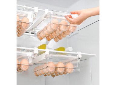 CAJÓN 15 HUEVOS HOGARMÁS TRANSPARENTE REFRIGERADORA