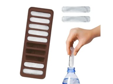 BANDEJA MOLDE PARA HIELOS/CHOCOLATES EN TIRAS MARRÓN