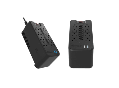 ESTABILIZADOR FORZA 1200VA/600W DE 8 TOMAS FVR-1222USB