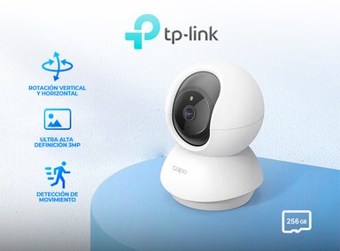 CÁMARA SEGURIDAD TP-LINK CS - TAPOC210 360 INTERIORES TAPO C210 RESOLUCIÓN 2K HASTA 512 GB - 2