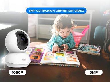 CÁMARA SEGURIDAD TP-LINK CS - TAPOC210 360 INTERIORES TAPO C210 RESOLUCIÓN 2K HASTA 512 GB - 3