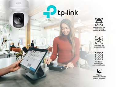 CÁMARA SEGURIDAD TP-LINK CS - TAPOC212 360 GRADOS INTERIORES TAPO C212 2K HASTA 512 GB - 3