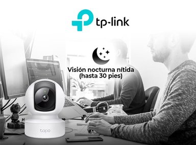 CÁMARA SEGURIDAD TP-LINK 360 GRADOS INTERIORES TAPO C212 2K + MICRO SD 64 GB HASTA 512 GB - 2
