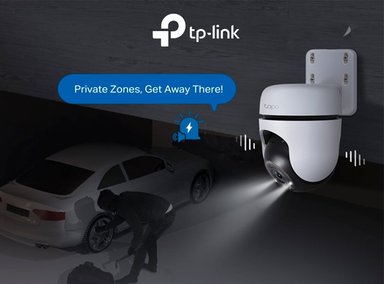 CÁMARA SEGURIDAD TP-LINK WIFI TAPO C510W LENTE 360 GRADOS IDEAL EXTERIORES RESOLUCION 2K + MICRO SD 64 GB HASTA 512 GB - 4