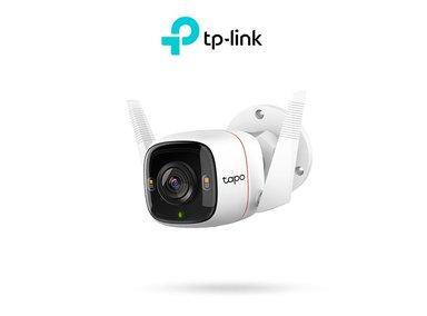CÁMARA SEGURIDAD TP-LINK CS - TAPOC320WS WIFI TAPO C320WS LENTE FIJO IDEAL EXTERIORES CON RESOLUCION 2K HASTA 512 GB