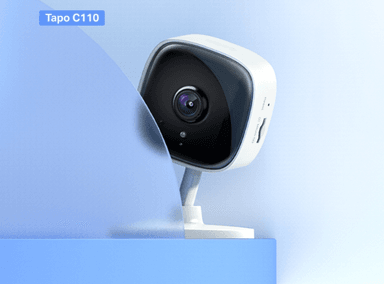 CÁMARA SEGURIDAD TP-LINK CS - TAPOC110 WIFI INTERIORES TAPO C110 CON RESOLUCION 2K HASTA 256 GB - 4