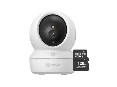 CÁMARA SEGURIDAD EZVIZ WIFI INTERIORES LENTE 360 H6C PRO FULL HD + SD 128 GB HASTA 256 GB