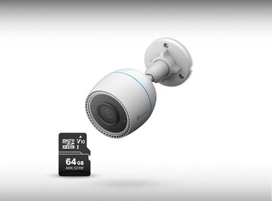 CÁMARA DE SEGURIDAD PARA INTERIORES EZVIZ H3C FULLHD + MICRO SD64 GB