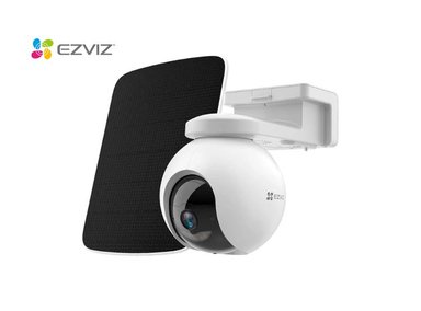 CÁMARA SEGURIDAD EZVIZ WIFI CB8 2K 3MP CON BATERIA EXTERIOR + PANEL SOLAR