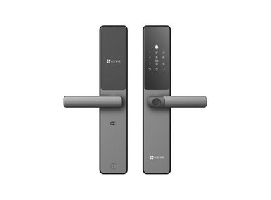 CERRADURA INTELIGENTE EZVIZ DL05 DESBLOQUEO POR HUELLA CLAVE Y APP