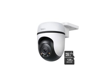 CÁMARA DE SEGURIDAD TAPO C500 FULL HD 1080 WI-FI EXTERIOR 360° + MICRO SD128GB