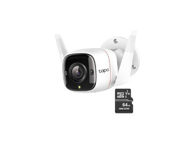 CÁMARA DE SEGURIDAD TAPO C310 2K WIFI EXTERIOR + MICRO SD64GB
