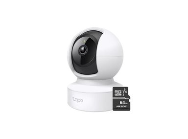 CÁMARA SEGURIDAD TAPO C202 WIFI FULL HD + MICRO SD64GB